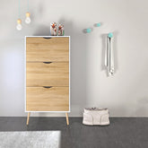 Furniture To Go Oslo Shoe Cabinet 3 Drawers