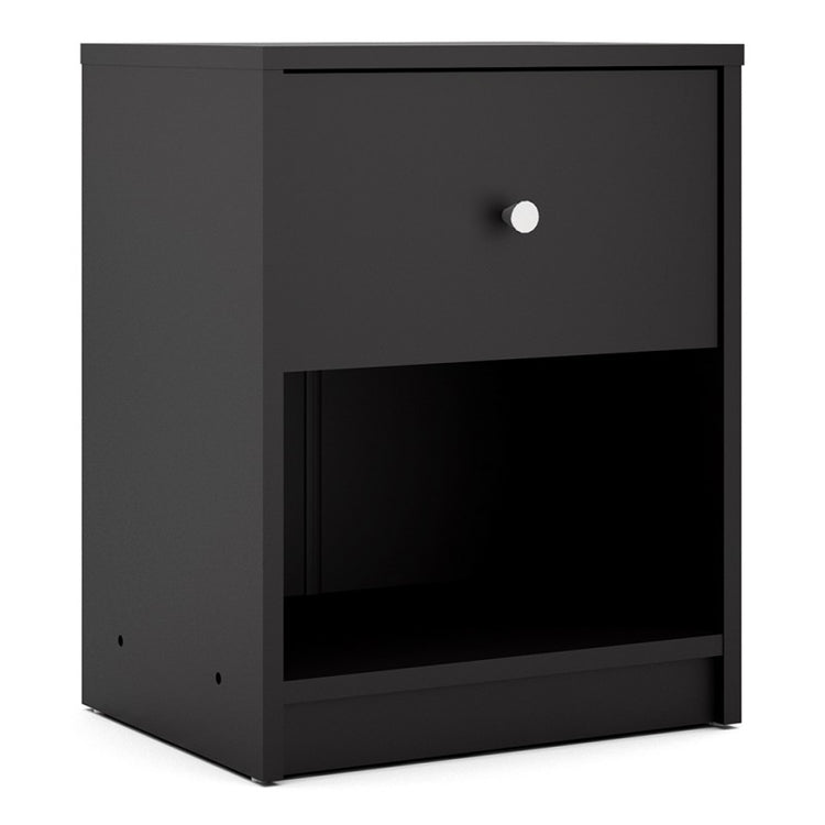 Furniture To Go May Bedside 1 Drawer Black-Better bed Company