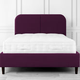 Swanglen Abbey Burgundy Bed Frame-Better Bed Company