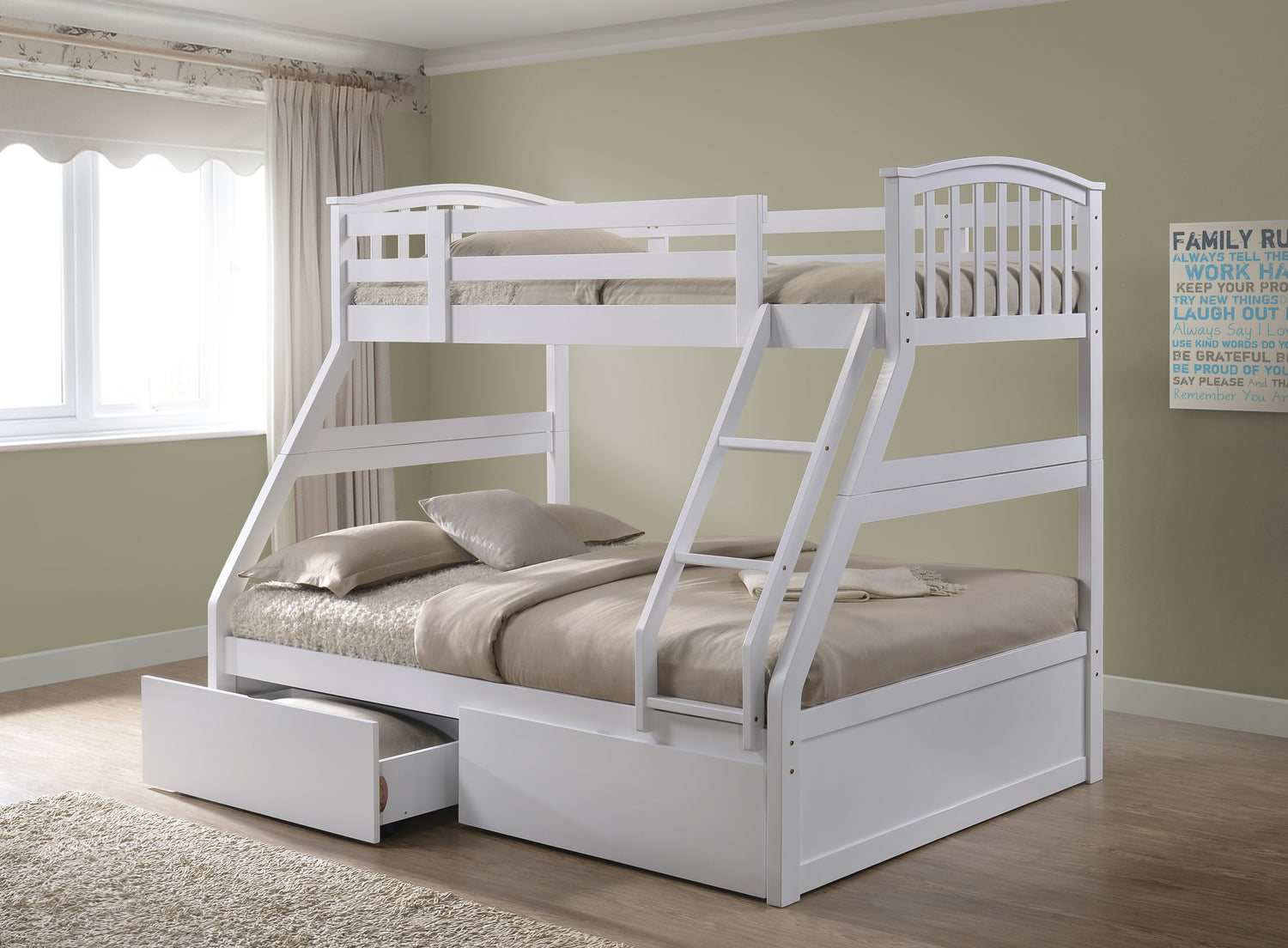 Artisan Bed Company Three Sleeper Bunk Bed