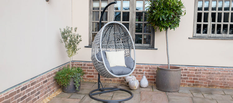 Maze Rattan Ascot Hanging Chair - Better Bed Company
