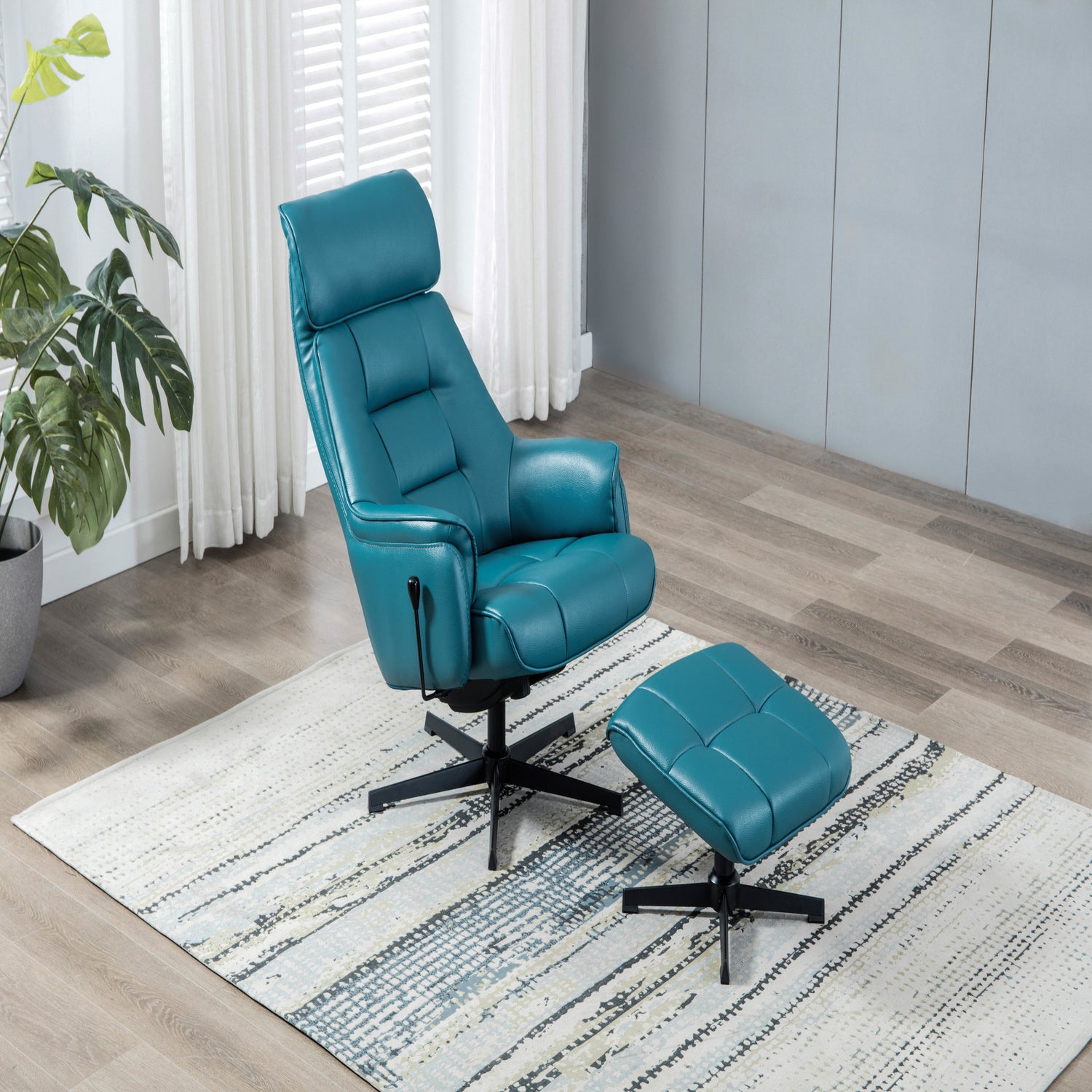 GFA Auckland Recliner And Foot Stool