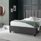 Bedmaster Aurora Velvet Ottoman Storage Bed-Better Bed Company