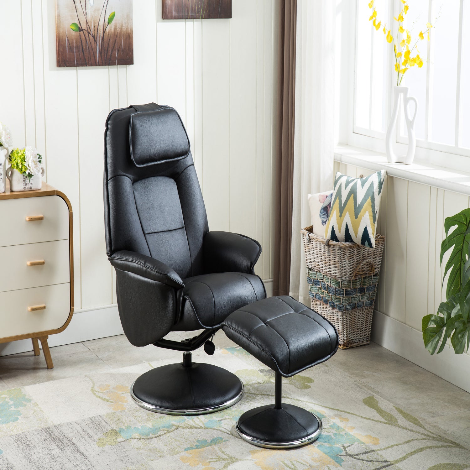 GFA Avant Garde Recliner And Foot Stool