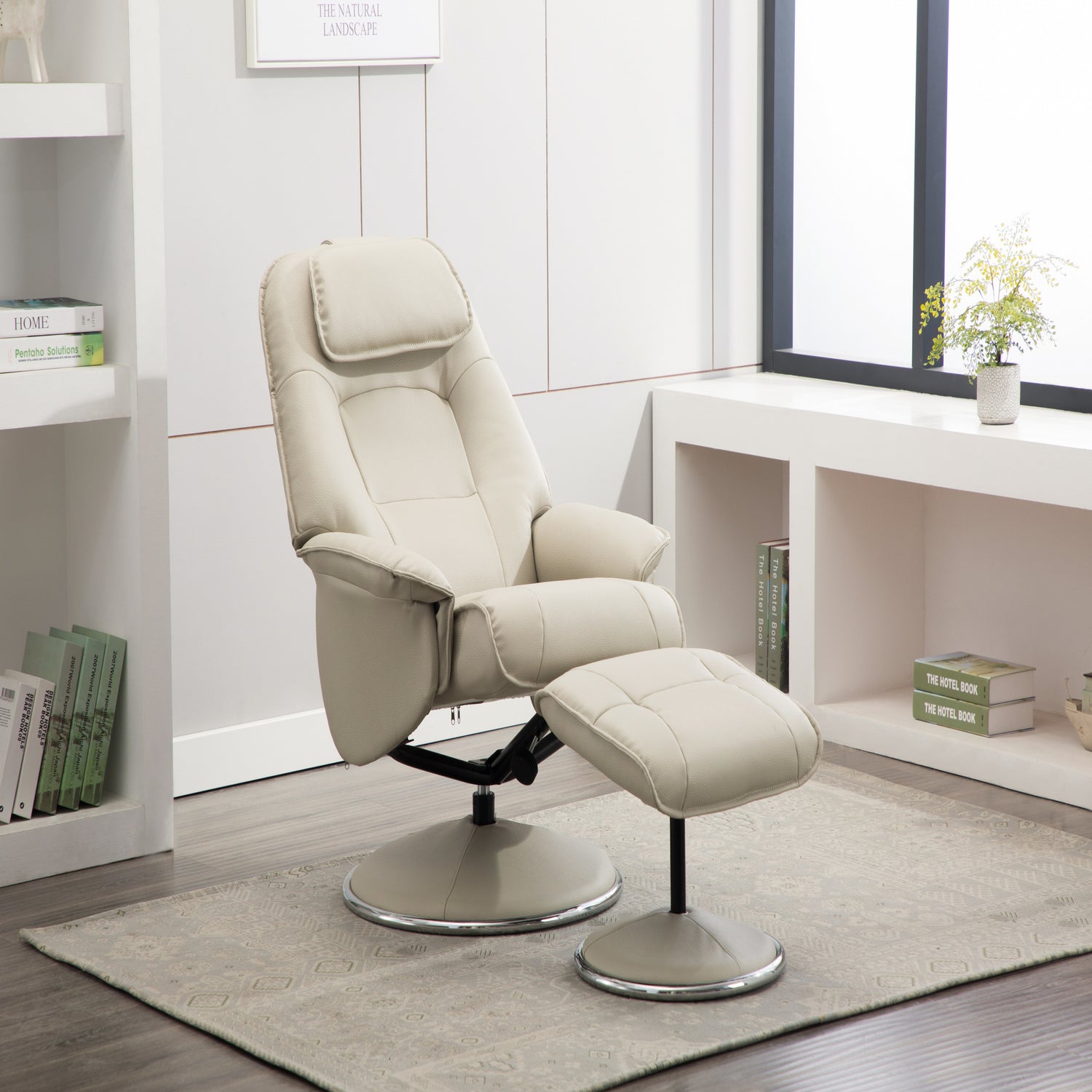 GFA Avant Garde Recliner And Foot Stool