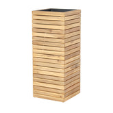 Maze Bali Large Planter / Acacia wood-Better Bed Company