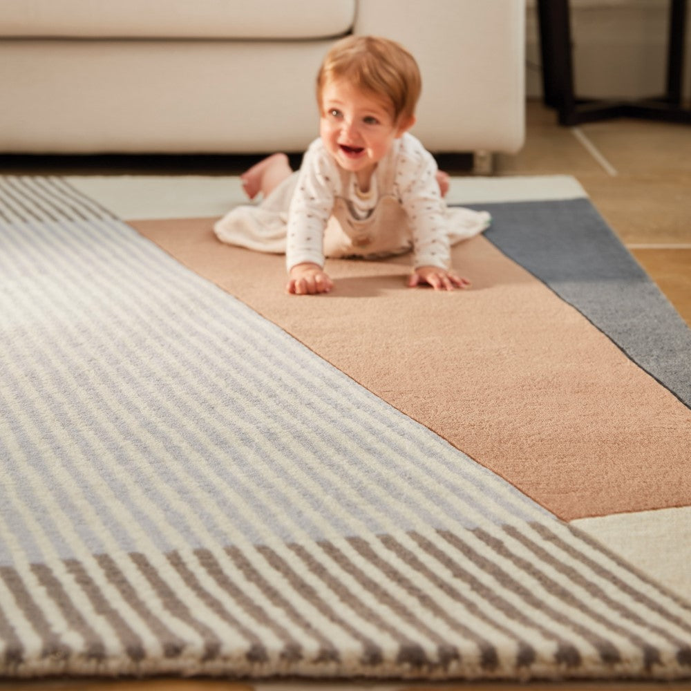 Origins Bauhaus Graphic 4 Rug Lifestyle-Better Bed Company