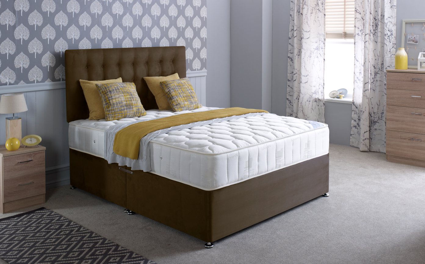 Bedmaster Pine Rest Mattress With A Bed Base-Better Bed Company 