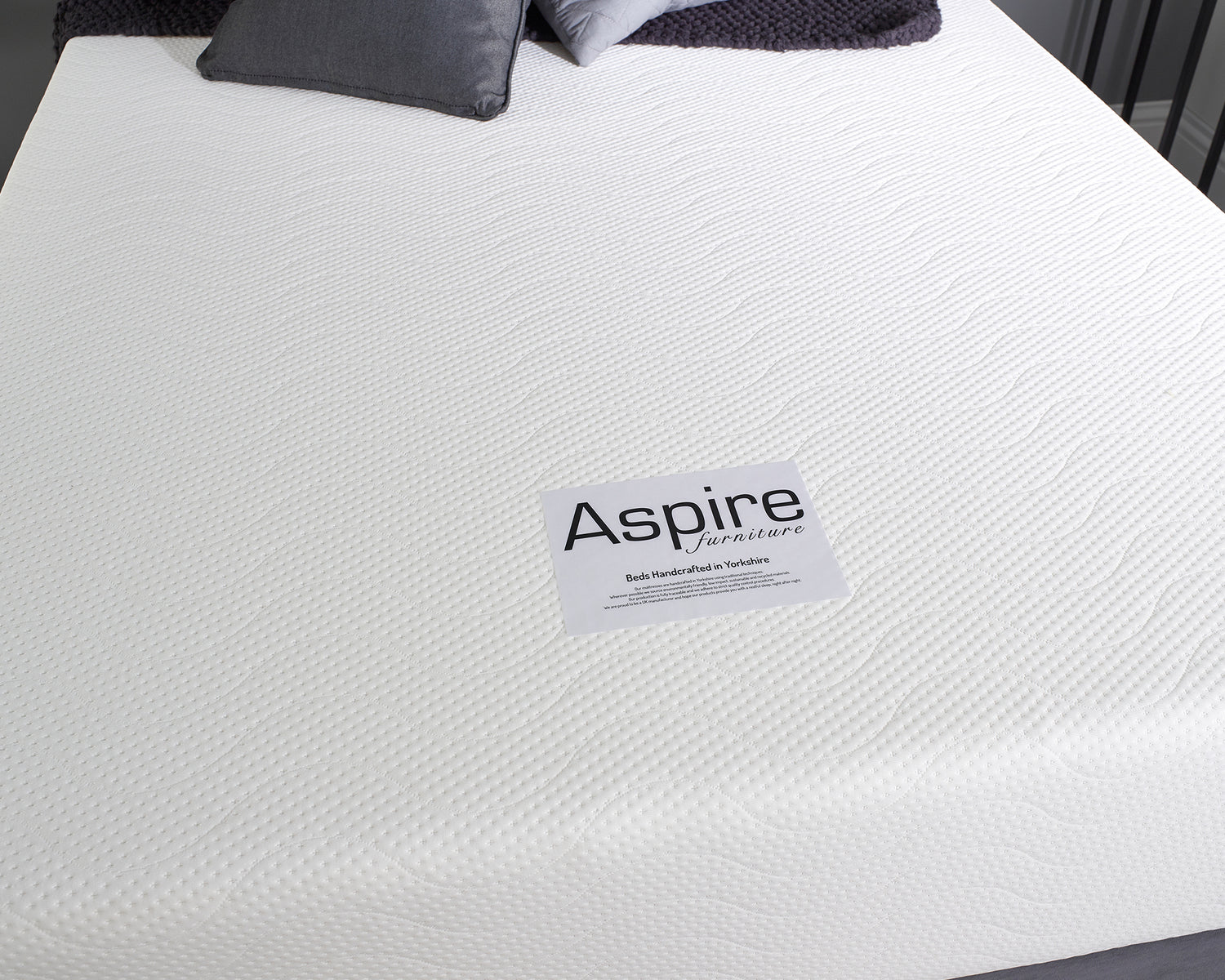 Aspire Cashmere 5000 Pocket Mattress From Top View-Better Bed Company 
