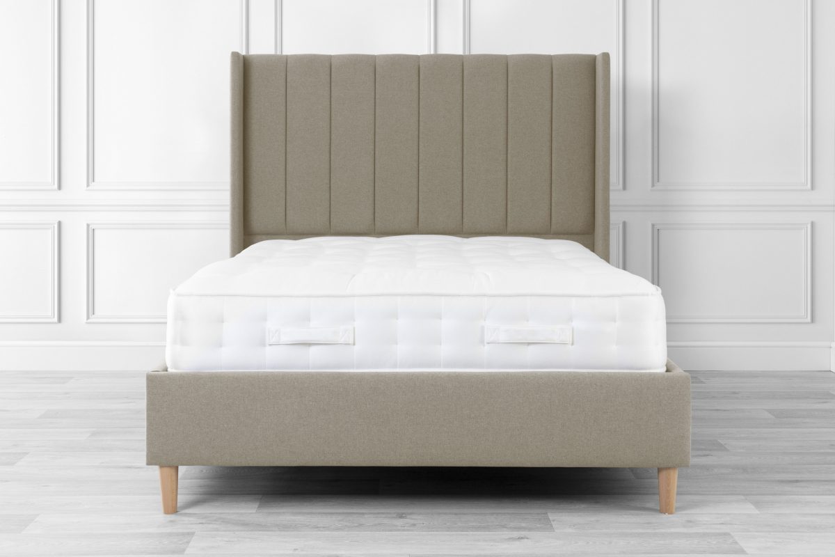 Swanglen Chapman Beige Bed Frame-Better Bed Company