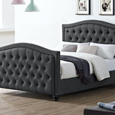 Heartlands Furniture Daytona Linen Fabric Bed Frame