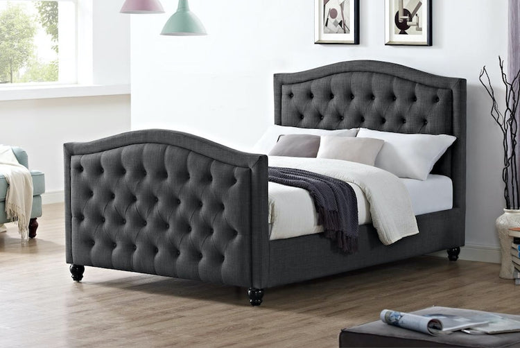Heartlands Furniture Daytona Linen Fabric Bed Frame