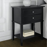 Dorel Home Franklin Accent Table With 2 Drawers-Better Bed Company