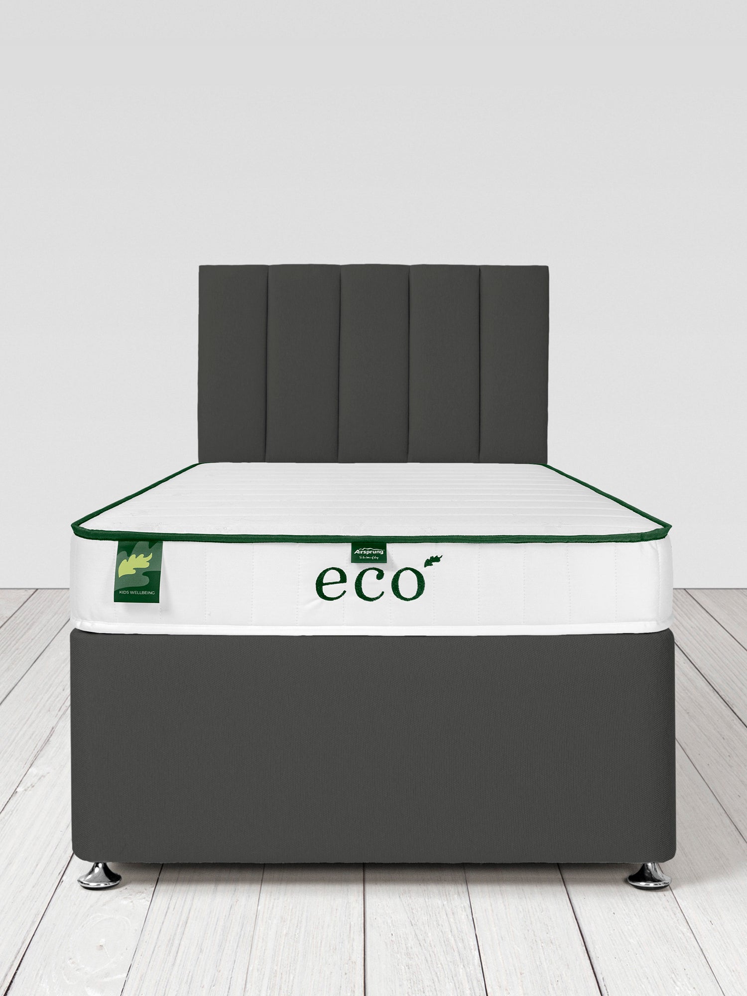 Airsprung Beds Eco Kids Wellbeing Divan Set-Better Bed Company