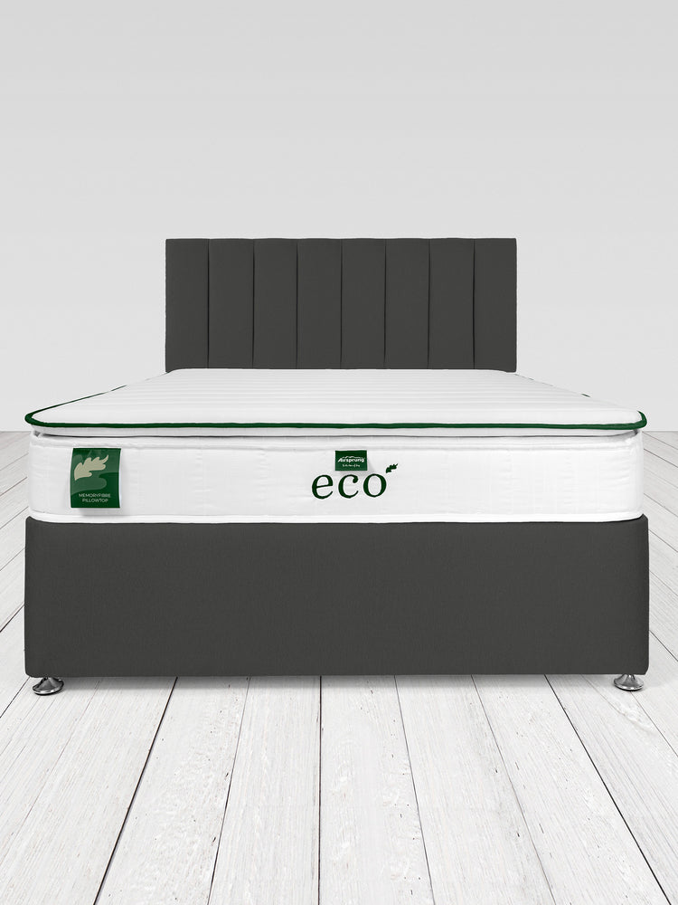 Airsprung Beds Eco Memoryfibre Pillowtop Divan Set