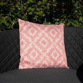 Maze Rattan Fabric Scatter Cushions Santorini Red