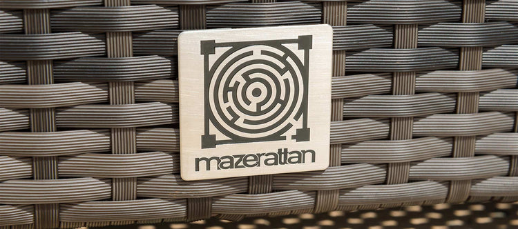 Maze LA 8 Seat Rectangular Rattan Dining Set With Ice Bucket