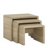 Furniture To Go 4 You Small Nest of Tables 1+1+1 Sonoma Oak