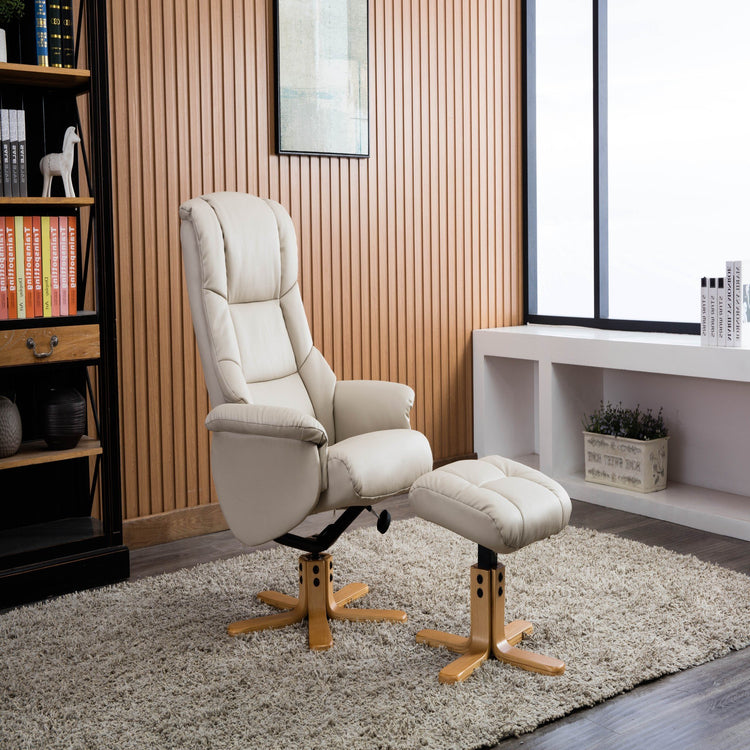 GFA Florence Recliner And Foot Stool