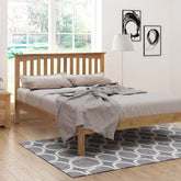 Flintshire Furniture Gladstone Oak Bed Frame