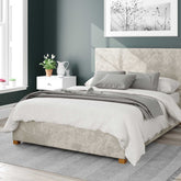 Better Peterborough Light Cream Ottoman Bed-Better Bed Company 