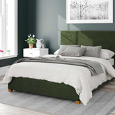 Better Peterborough Dark Green Ottoman Bed-Better Bed Company 