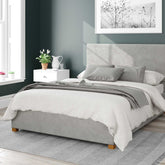 Better Peterborough Silver Grey Ottoman Bed-Better Bed Company 