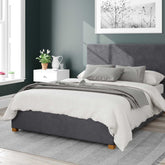 Better Peterborough Dark Grey Ottoman Bed-Better Bed Company 
