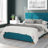 Better Peterborough Teal Green Ottoman Bed-Better Bed Company 