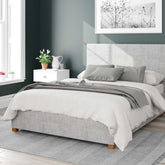 Better Peterborough Light Grey Ottoman Bed-Better Bed Company 