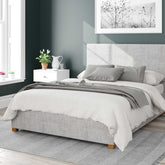 Better Peterborough Light Grey Ottoman Bed-Better Bed Company