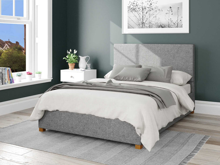 Better Peterborough Smokey Grey Ottoman Bed-Better Bed Company 