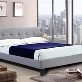Heartlands Furniture Hollywell Grey Bed Frame-Better Bed Company 