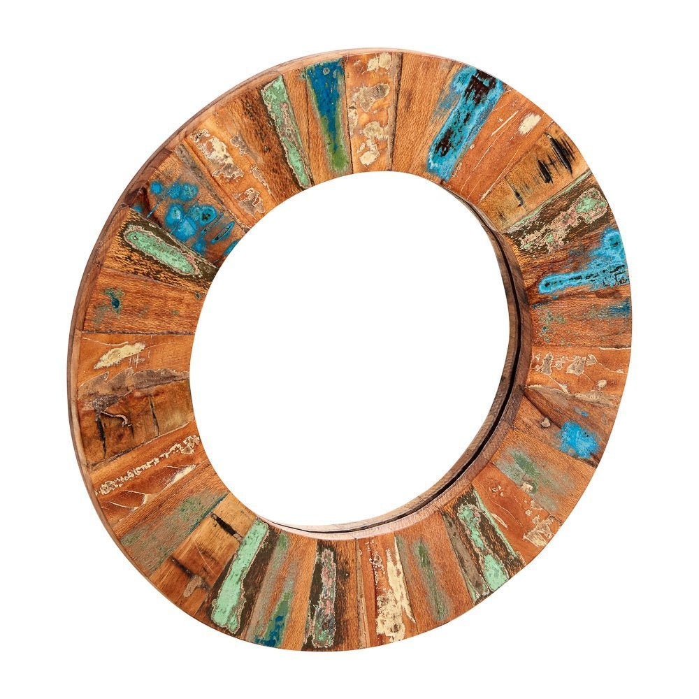 Indian Hub Coastal Large Mirror Frame From Another View-Better Bed Company 