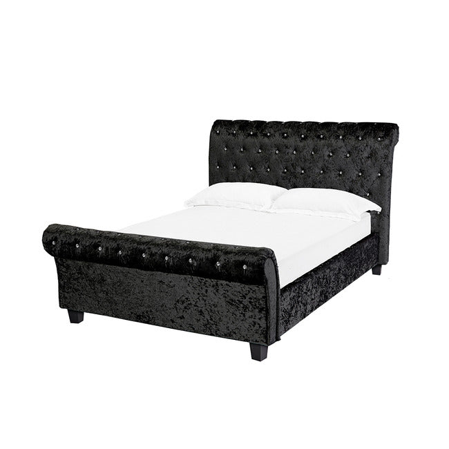 LPD Furniture Isabella Bed Frame Black-Better Bed Company