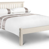 Julian Bowen Barcelona Low Foot End Bed Frame White