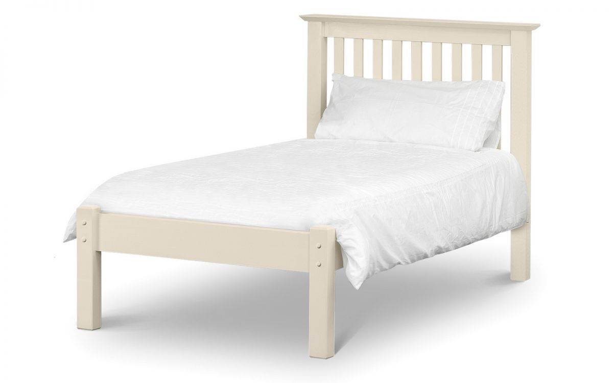 Julian Bowen Barcelona Low Foot End Bed Frame White