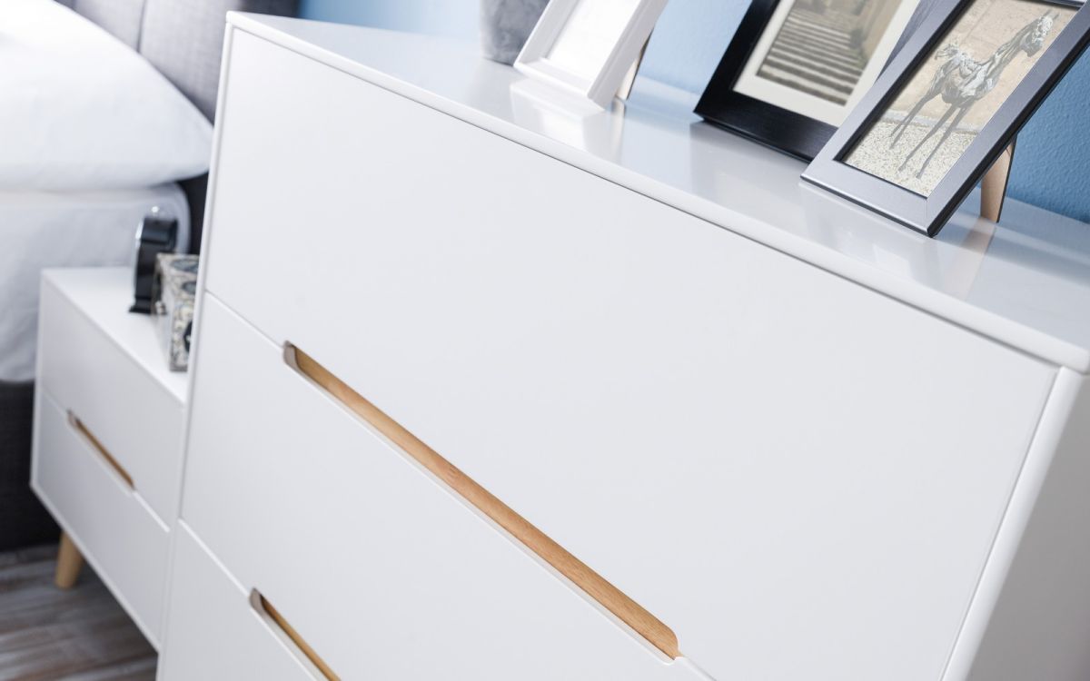 Julian Bowen Alicia 2 Drawer Bedside Chest
