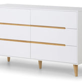 Julian Bowen Alicia 6 Drawer Wide Chest