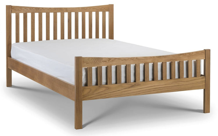 Julian Bowen Bergamo Oak Bed Frame