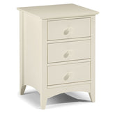 Julian Bowen Cameo 3 Drawer Bedside Chest