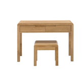 Julian Bowen Curve 2 Draw Dressing Table And Stool Set