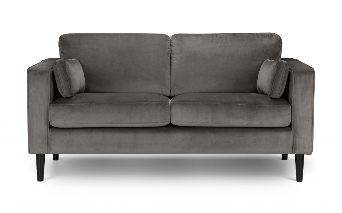 Julian Bowen Hayward Velvet 2 Seater Sofa