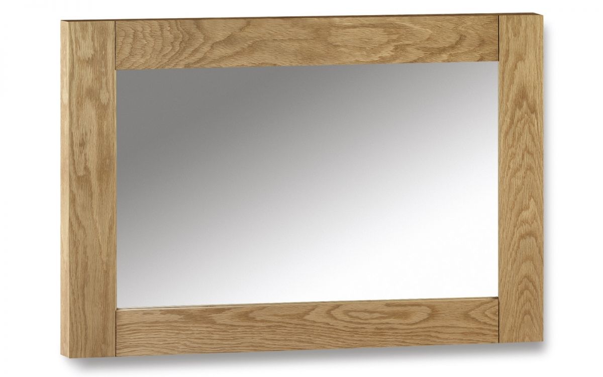 Julian Bowen Marlborough Oak Wall Mirror