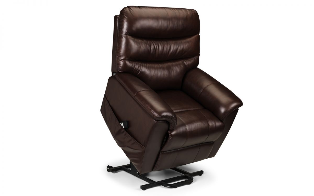 Julian Bowen Pullman Leather Dual Motor Rise And Recline Chair