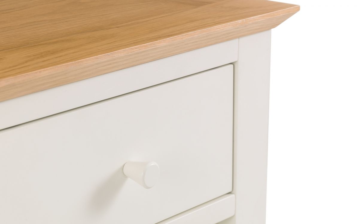 Julian Bowen Salerno 2 tone 1 Drawer Bedside Chest