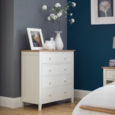Julian Bowen Salerno 2 tone 4 Drawer Chest