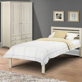 Julian Bowen Slocum White Bed Frame