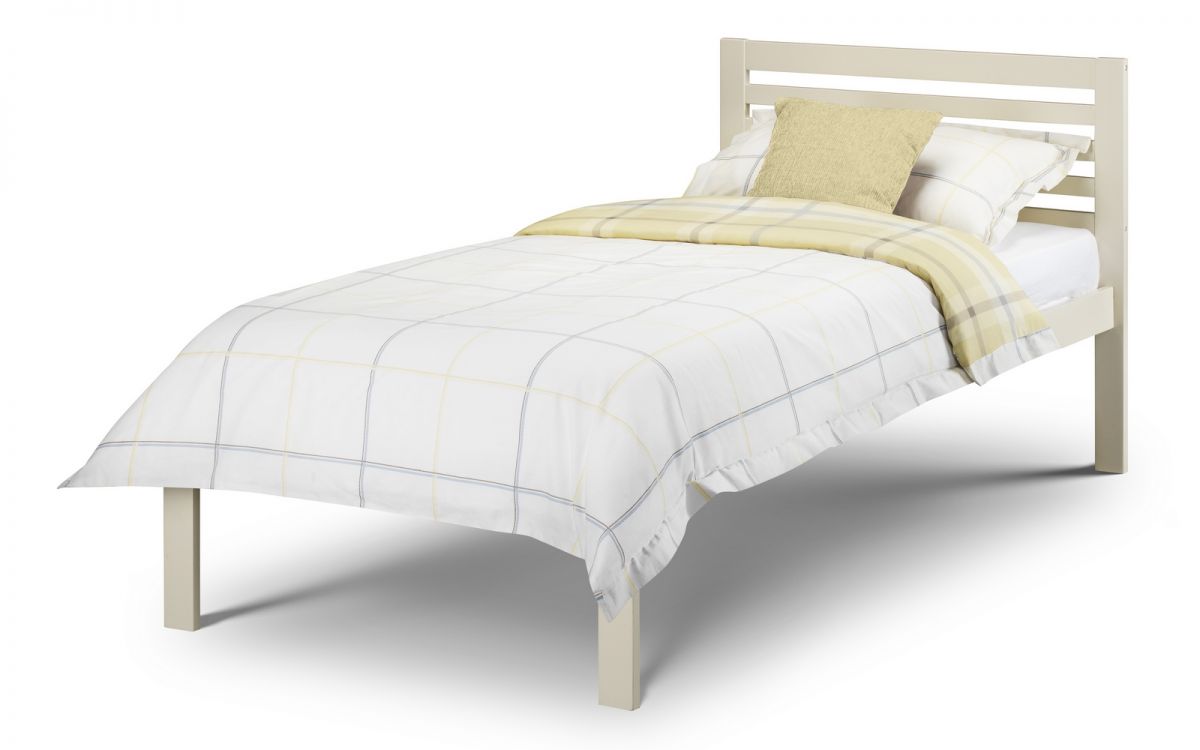 Julian Bowen Slocum White Bed Frame