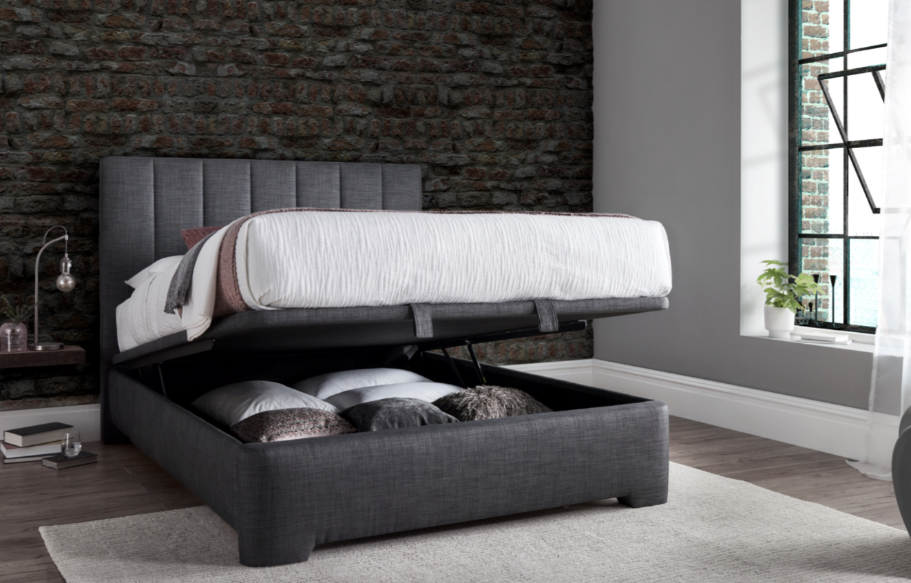 Kaydian Medburn Slate Ottoman Bed Frame